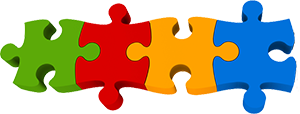 Integrated Puzzle Pieces