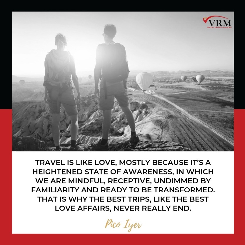 Best Travel Quotes | Travel is like love, mostly because it’s a heightened state of awareness, in which we are mindful, receptive, undimmed by familiarity and ready to be transformed. That is why the best trips, like the best love affairs, never really end. Pico Iyer